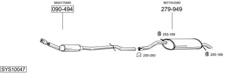 BOSAL SYS10047