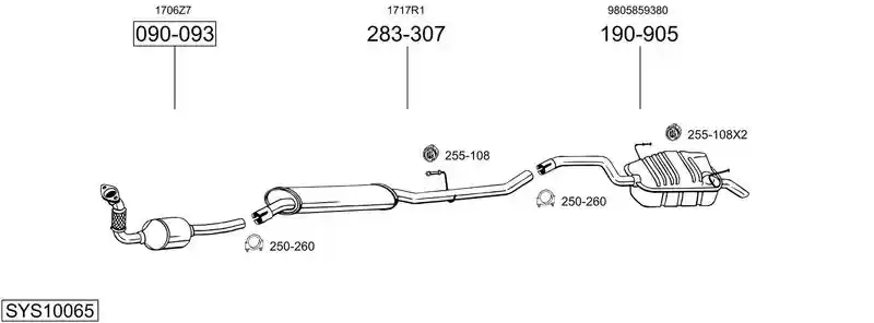 BOSAL SYS10065