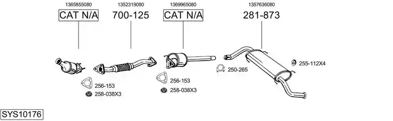BOSAL SYS10176