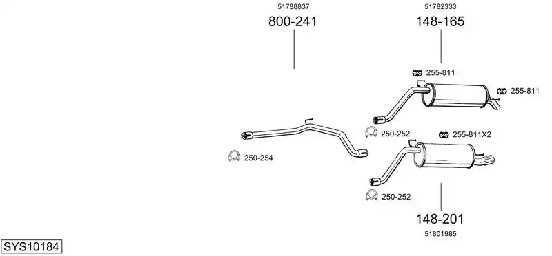 BOSAL SYS10184