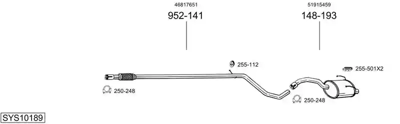 BOSAL SYS10189
