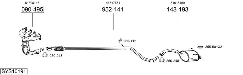 BOSAL SYS10191