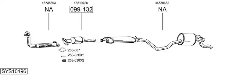 BOSAL SYS10196