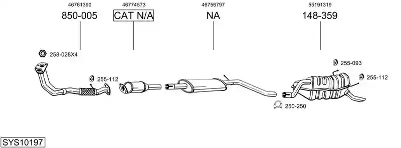 BOSAL SYS10197