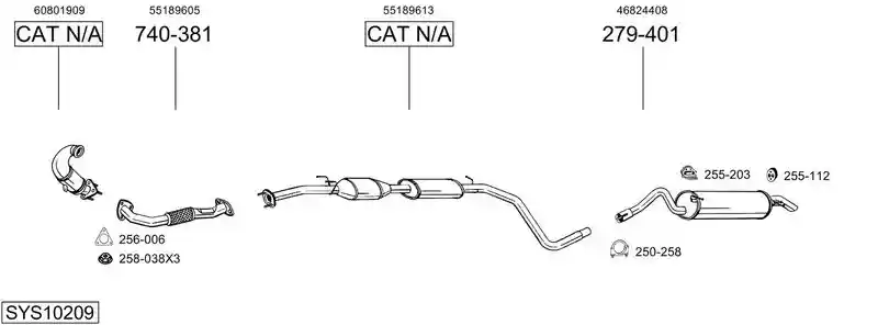 BOSAL SYS10209