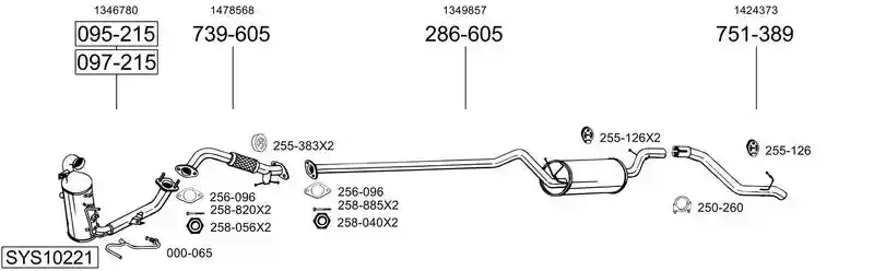 BOSAL SYS10221