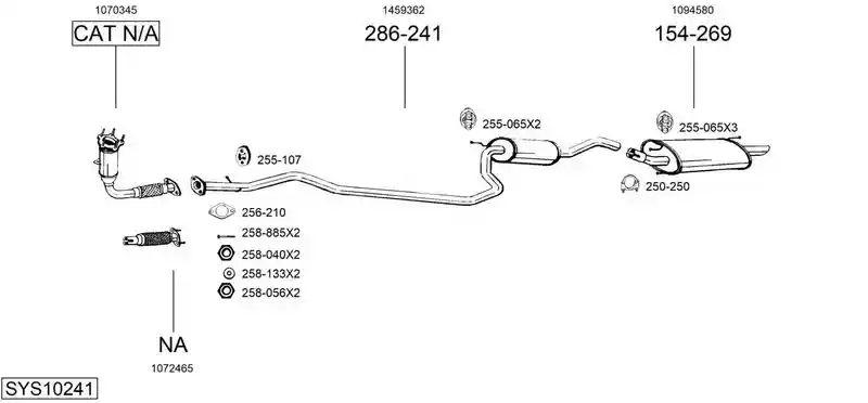BOSAL SYS10241