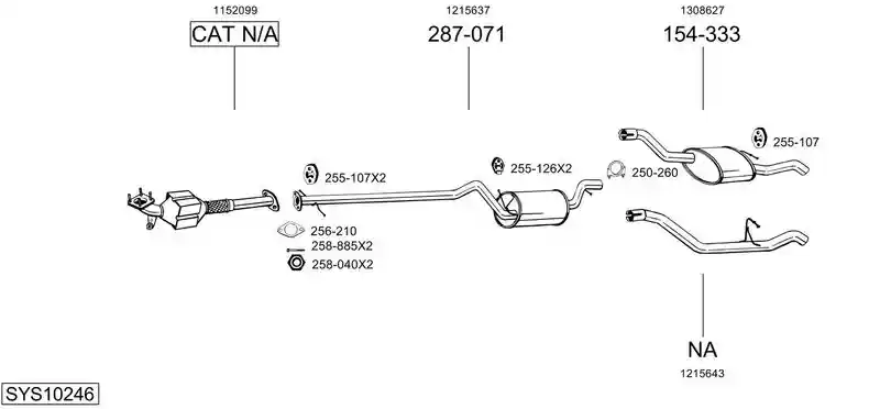 BOSAL SYS10246