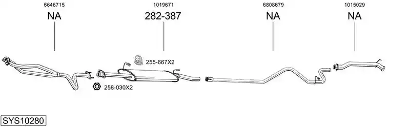 BOSAL SYS10280