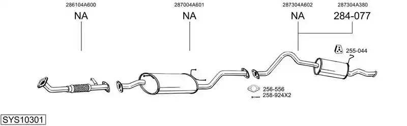 BOSAL SYS10301