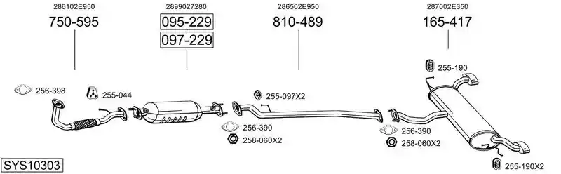 BOSAL SYS10303