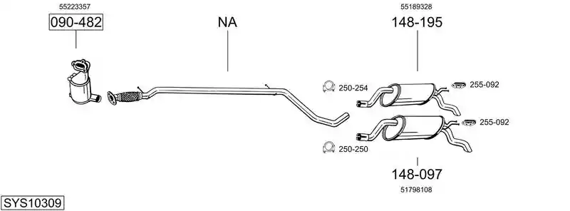 BOSAL SYS10309