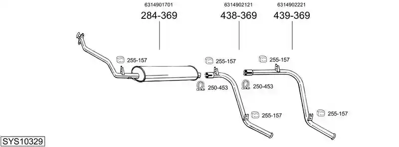 BOSAL SYS10329