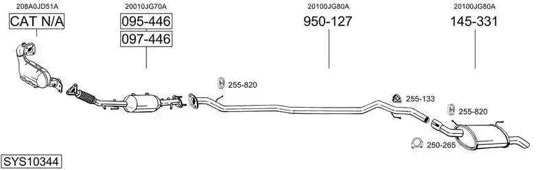 BOSAL SYS10344