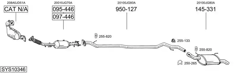 BOSAL SYS10346