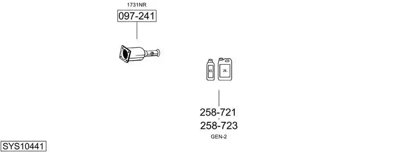 BOSAL SYS10441