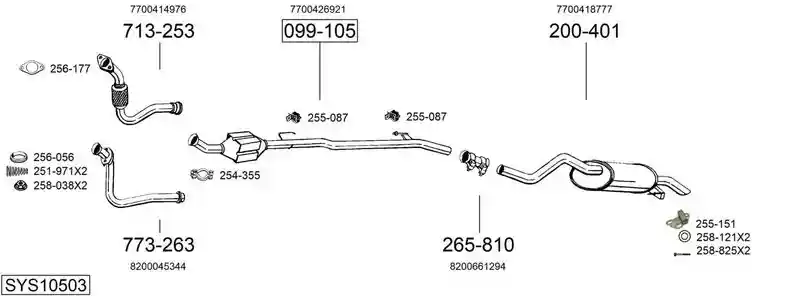 BOSAL SYS10503