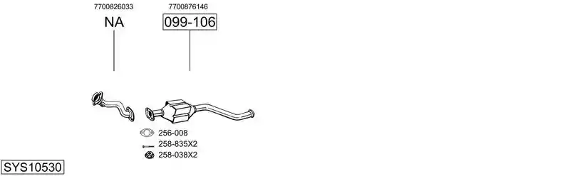 BOSAL SYS10530