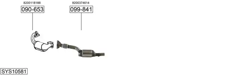 BOSAL SYS10581
