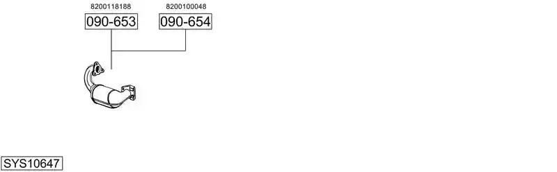 BOSAL SYS10647