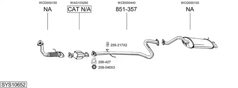 BOSAL SYS10652