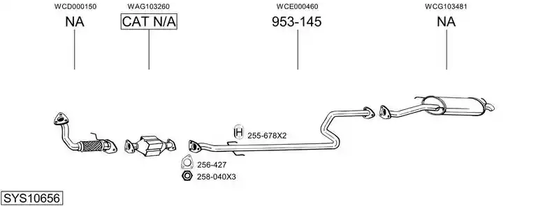 BOSAL SYS10656