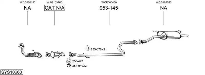 BOSAL SYS10660