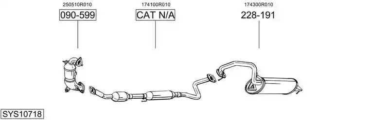 BOSAL SYS10718