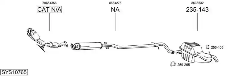 BOSAL SYS10765