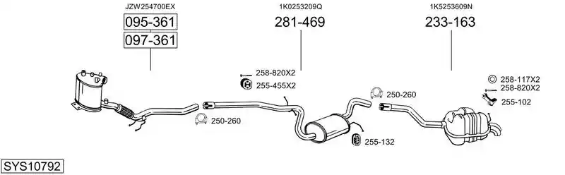 BOSAL SYS10792