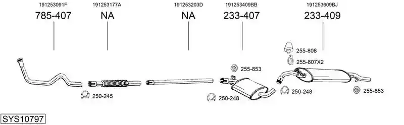 BOSAL SYS10797
