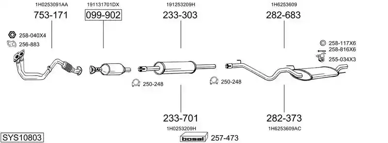 BOSAL SYS10803