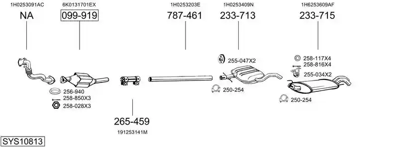 BOSAL SYS10813