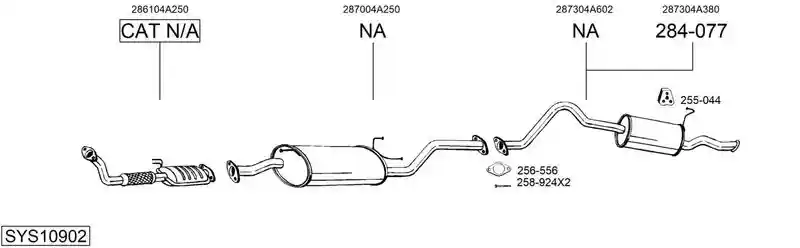 BOSAL SYS10902