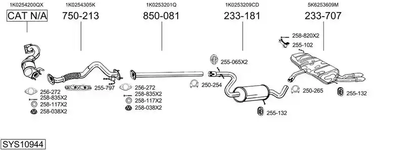 BOSAL SYS10944