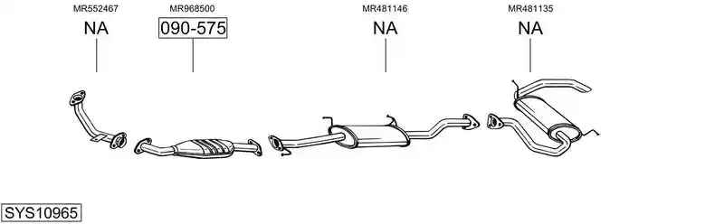 BOSAL SYS10965