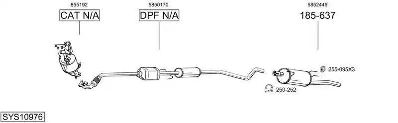 BOSAL SYS10976