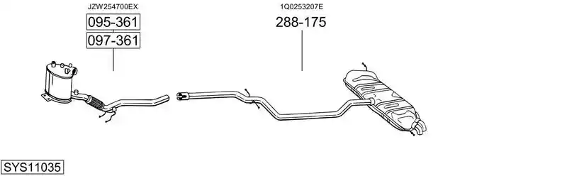 BOSAL SYS11035