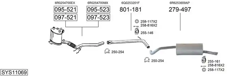 BOSAL SYS11069