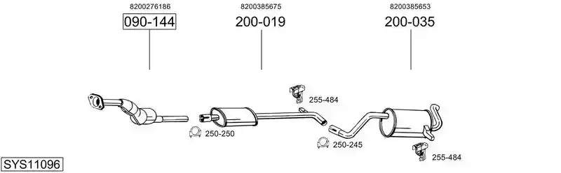 BOSAL SYS11096