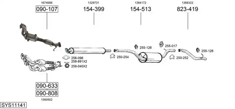 BOSAL SYS11141