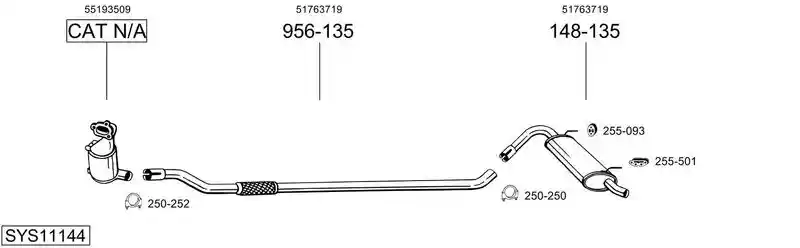 BOSAL SYS11144