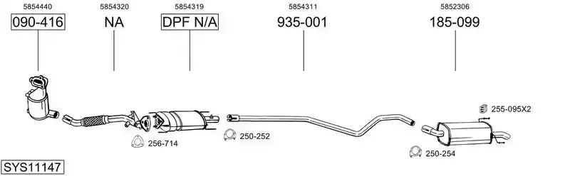 BOSAL SYS11147