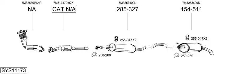 BOSAL SYS11173