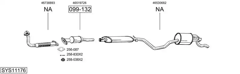 BOSAL SYS11176