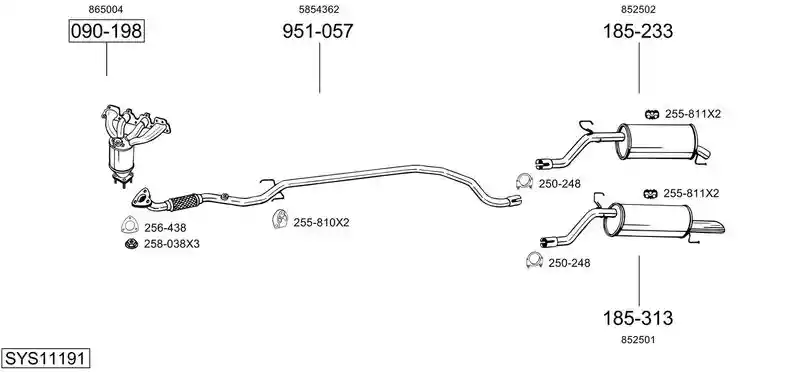 BOSAL SYS11191