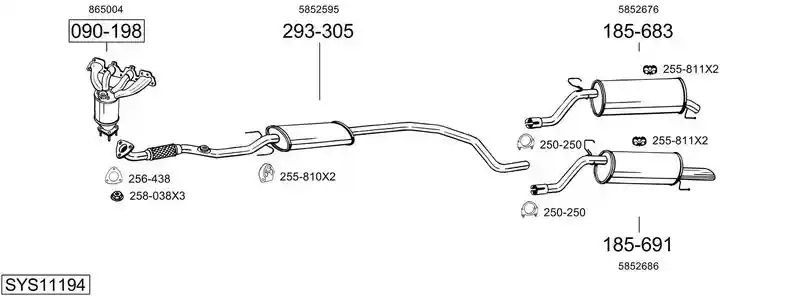 BOSAL SYS11194