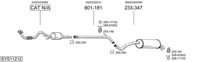 BOSAL SYS11212