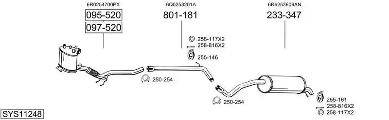 BOSAL SYS11248