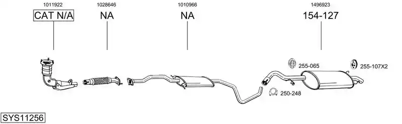 BOSAL SYS11256